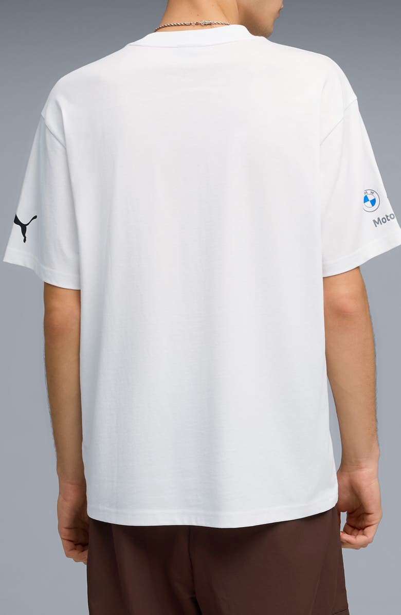 PUMA x BMW Replica Special Graphic T-Shirt, Alternate, color, Puma White