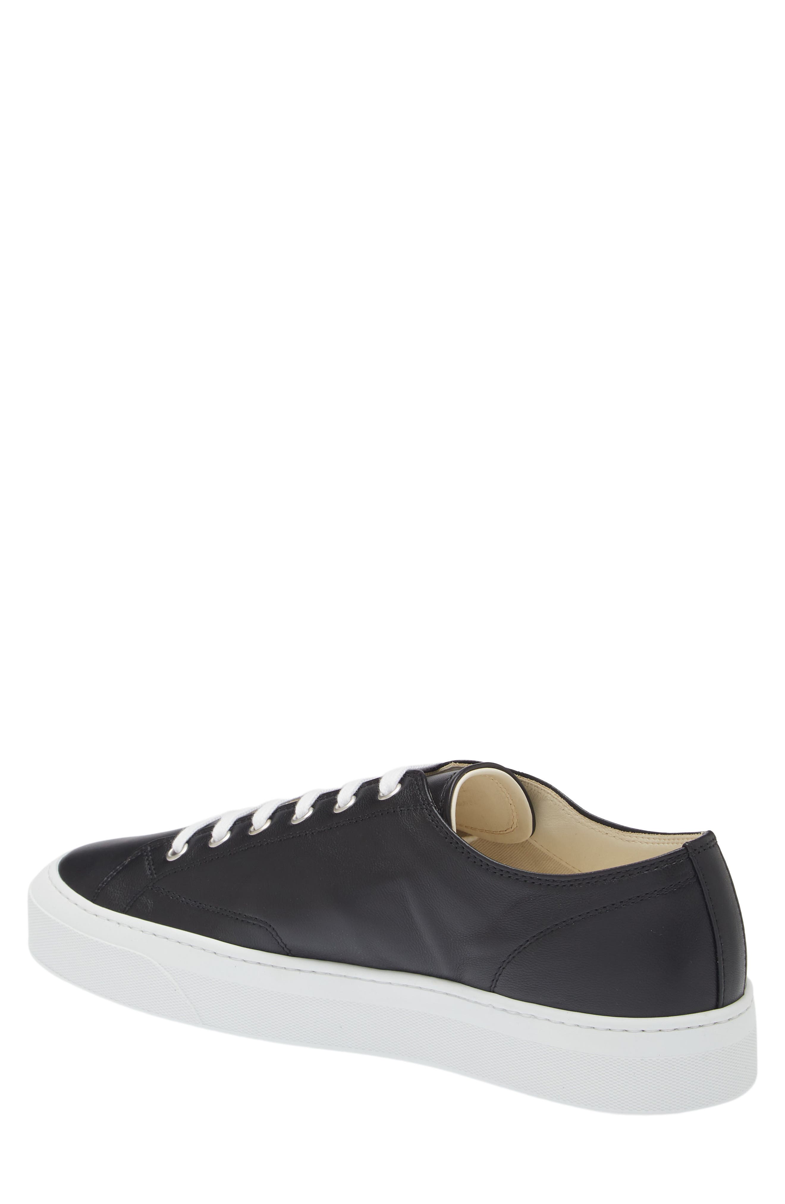 Common Projects Tournament Low Top Sneaker, Alternate, color, Black