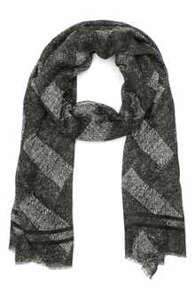 Kurt Geiger London Denim Print Oblong Scarf