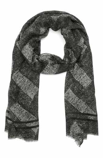 Kurt Geiger London Denim Print Oblong Scarf