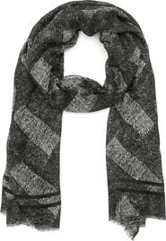 Kurt Geiger London Denim Print Oblong Scarf