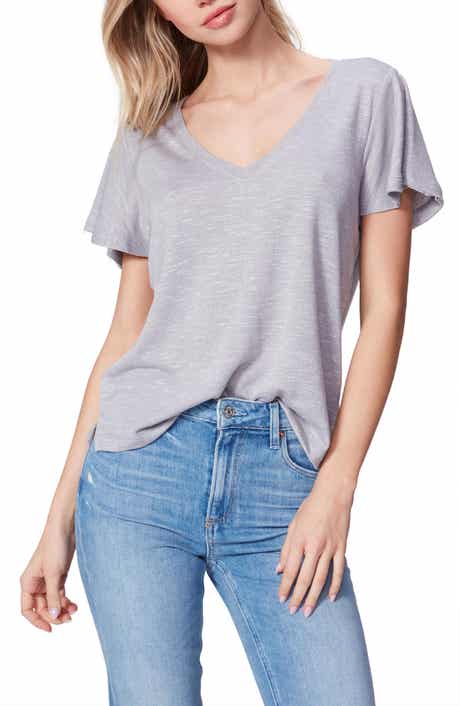 PAIGE Rochel Ruffle Sleeve T-Shirt