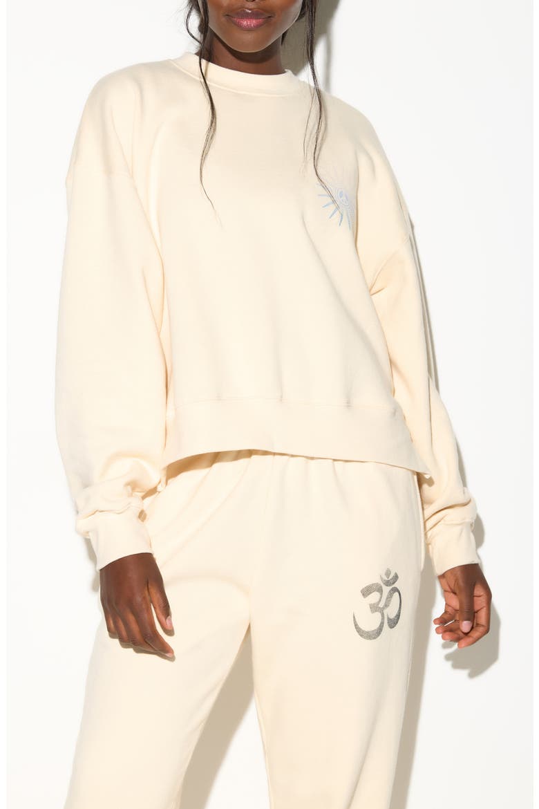 Emit Peace Bex High-Low Sweatshirt, Main, color, CANVAS