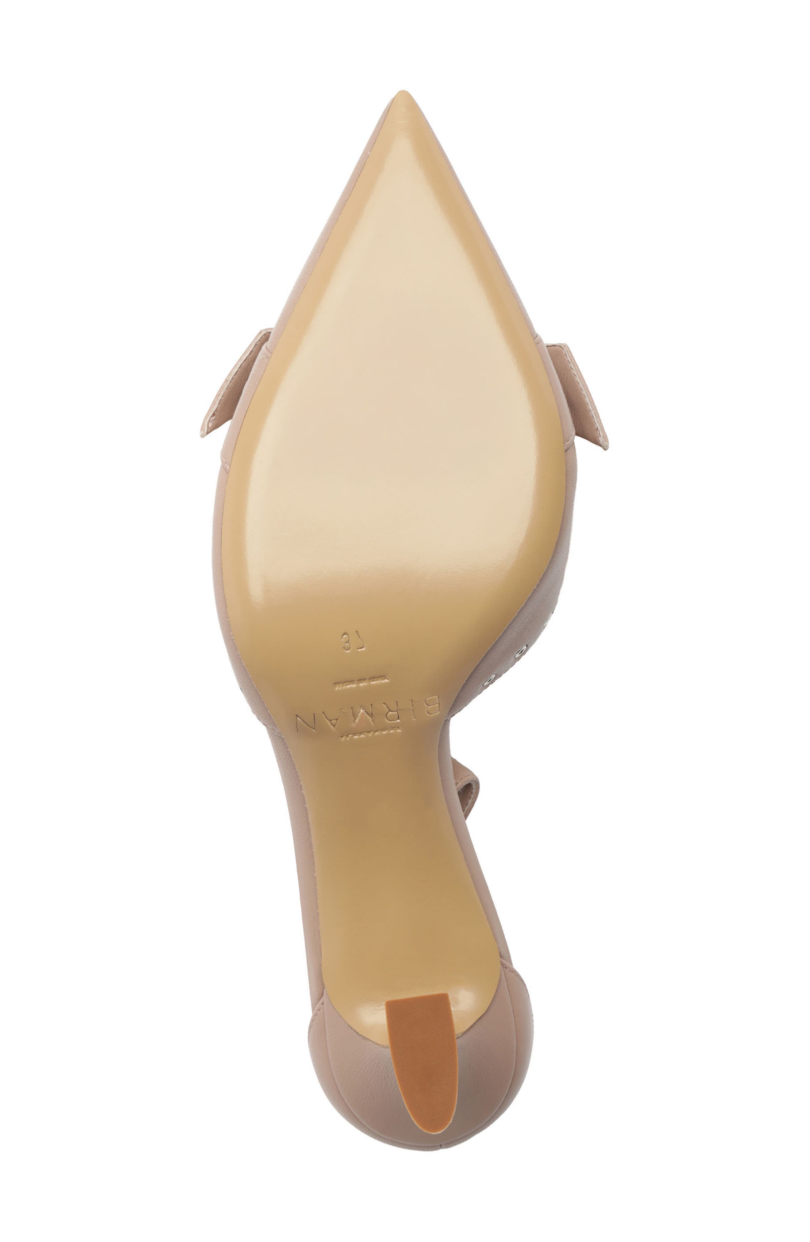 Clarita Grommet Pointed Toe Pump, Alternate, color, LIGHT MAUVE