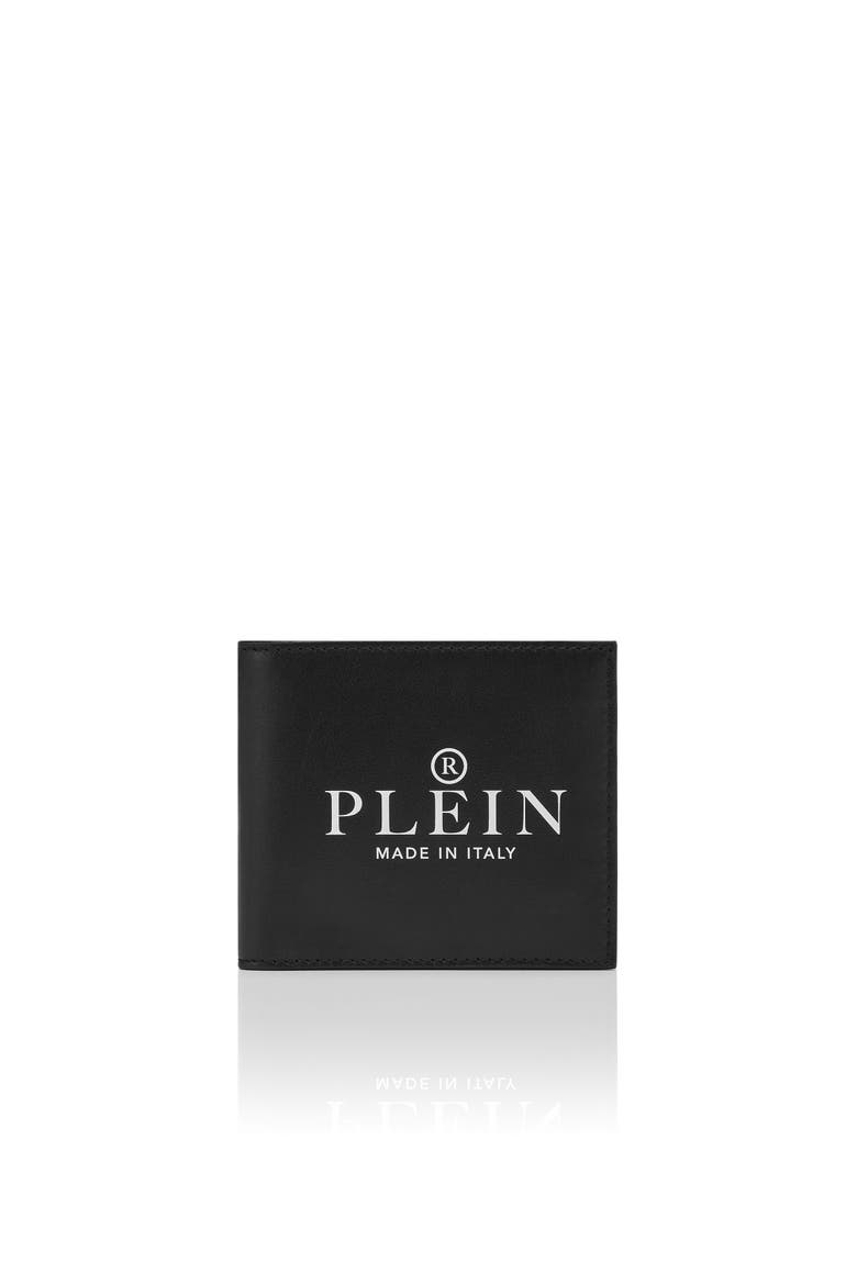 French Wallet Iconic Plein Men, Main, color, black