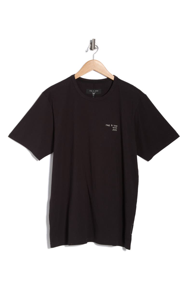 rag & bone Jamey NY T-Shirt, Main, color, Black