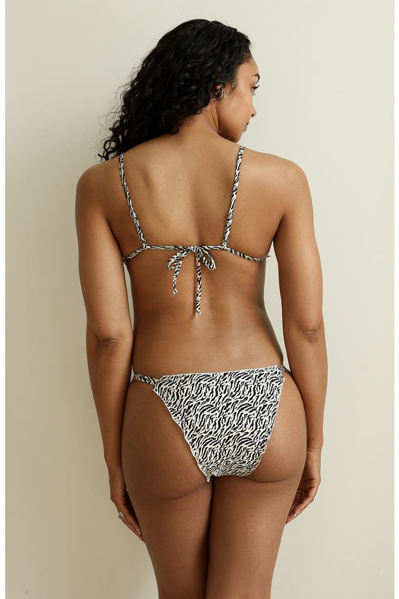 Runaway Triangle Bikini Top, Alternate, color, Wild Child