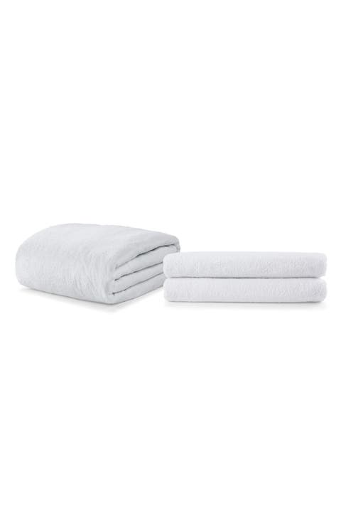 Cotton Terry Cloth Waterproof Mattress & Pillow Protector Set