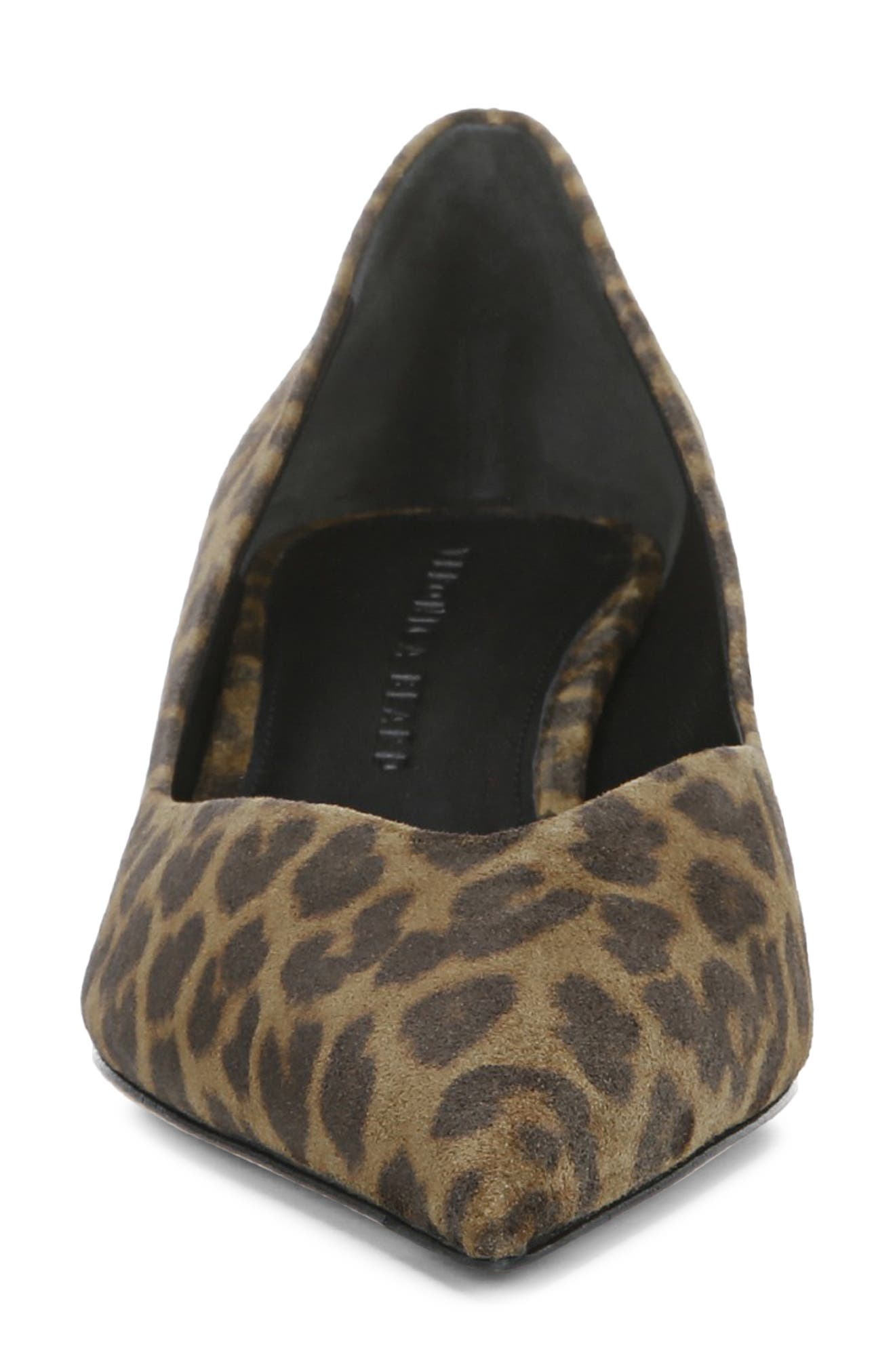 Fontaine Kitten Heel Pointed Toe Pump, Alternate, color, CAMEL