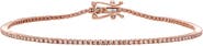 BY ADINA EDEN 1CT Diamond Four Prongs Tennis Bracelet 14K