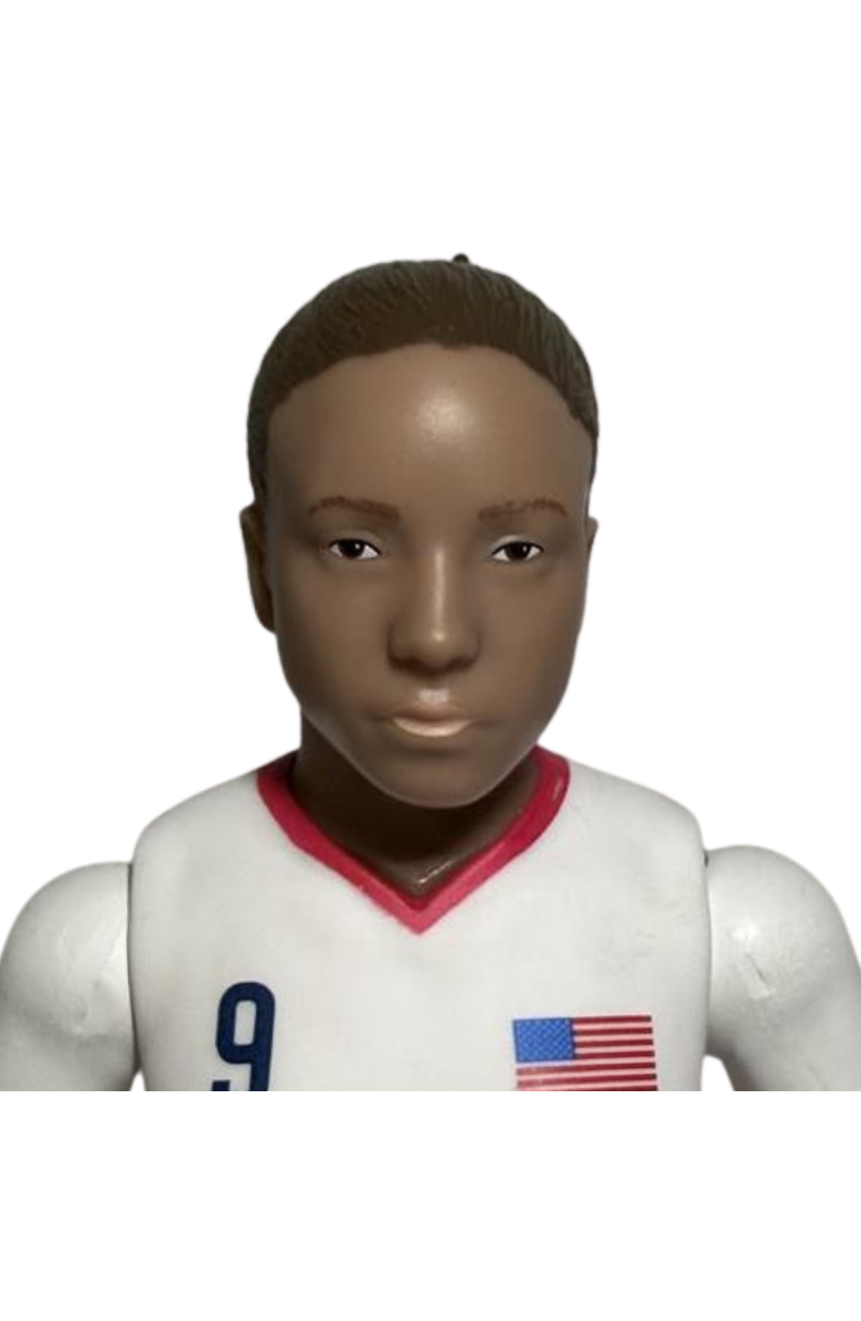 Banbo Toys SOCKERS USWNT Mal Swanson 8" Collectible Soccer Action Figure, Alternate, color, White