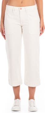 Modern American Farrah Crop Wide Leg Pants