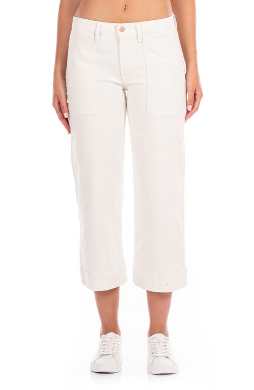 Modern American Farrah Crop Wide Leg Pants in Ecru  product