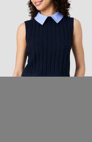 French Connection Aleyna Ribbed Sweater Vest