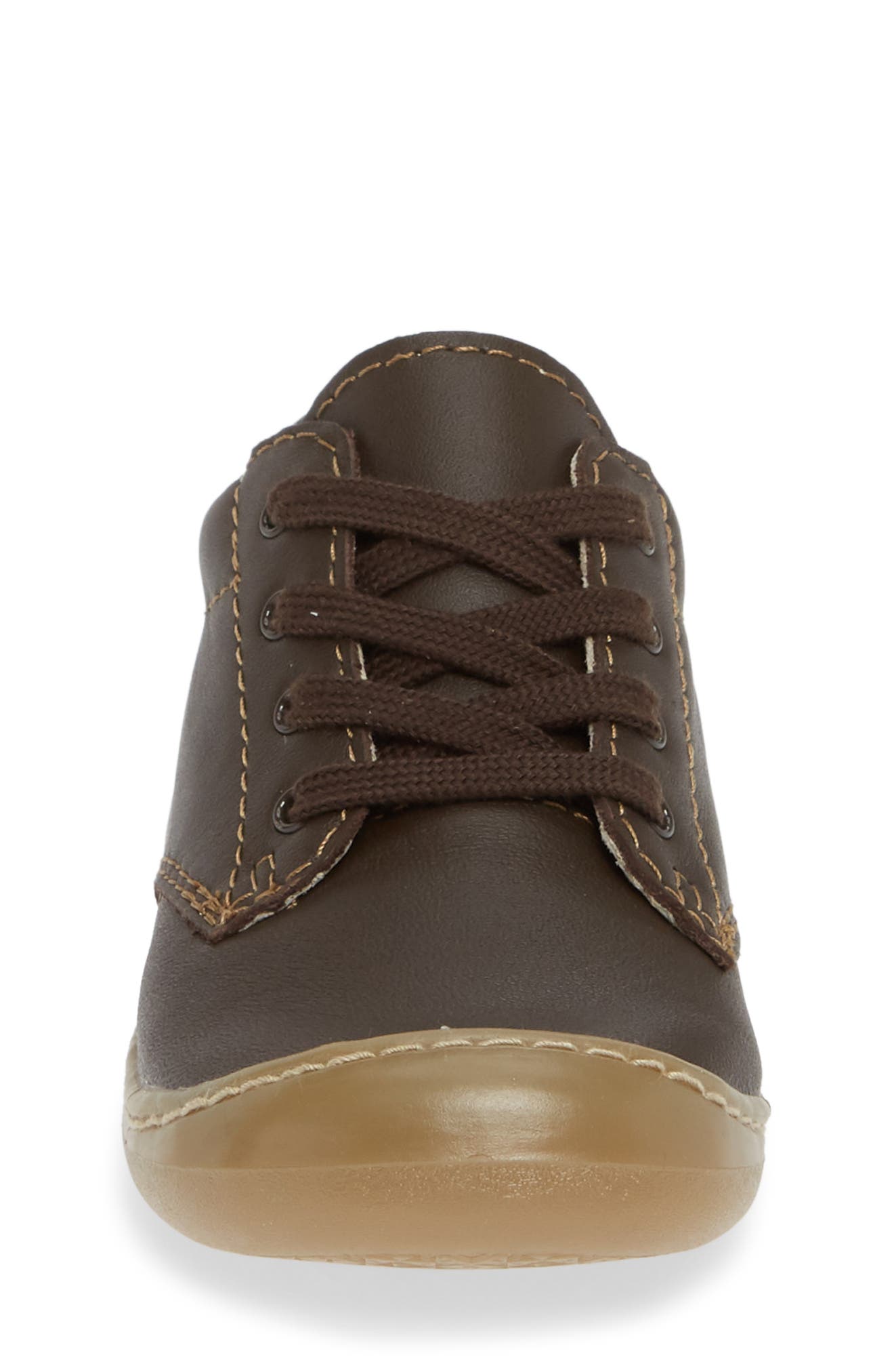 Reagan First-Walker Bootie, Alternate, color, BROWN