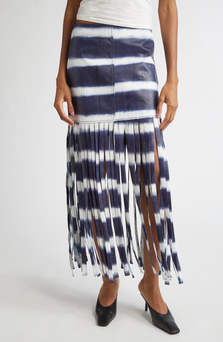 Stand Studio Viviana Fringe Skirt, Main, color,