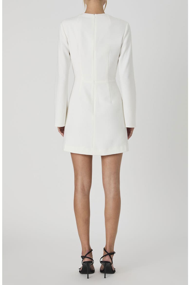 Whisper Long Sleeve Minidress, Alternate, color, SUMMER WHITE