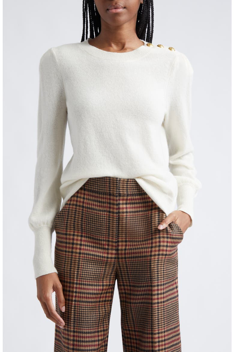 Nelia Cashmere Sweater, Main, color, IVORY