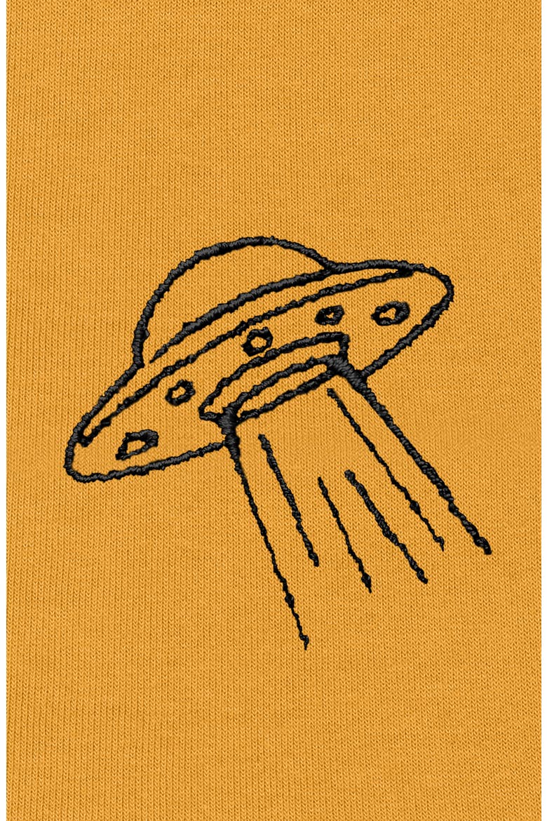 UFO Hoodie, Alternate, color, Gold