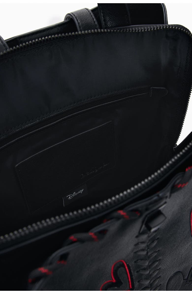 Desigual x Disney Mickey Mouse Medium Faux Leather Backpack, Alternate, color,