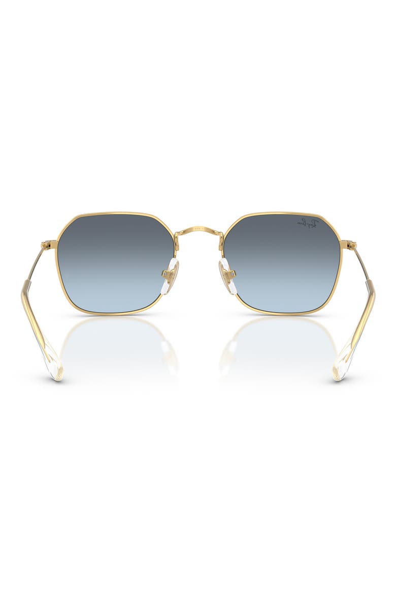 Kids' 49mm Gradient Irregular Sunglasses, Alternate, color, ARISTA GREY