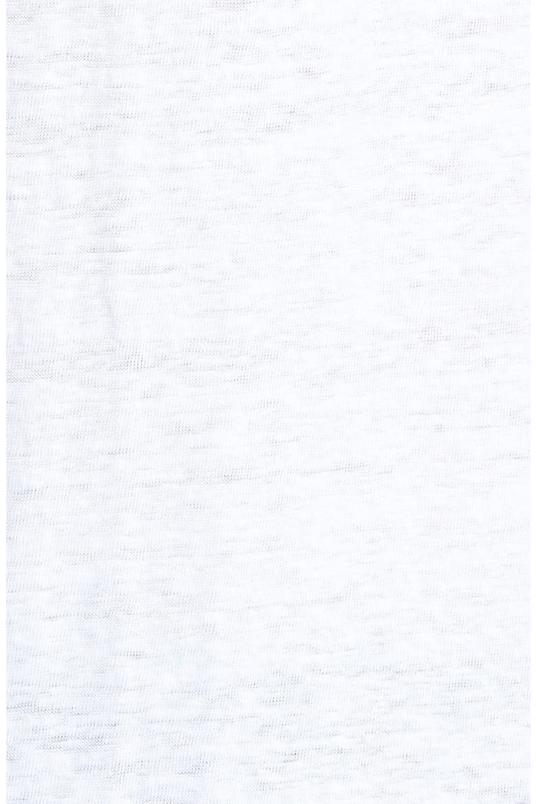 Organic Linen A-Line Tee, Alternate, color, WHITE