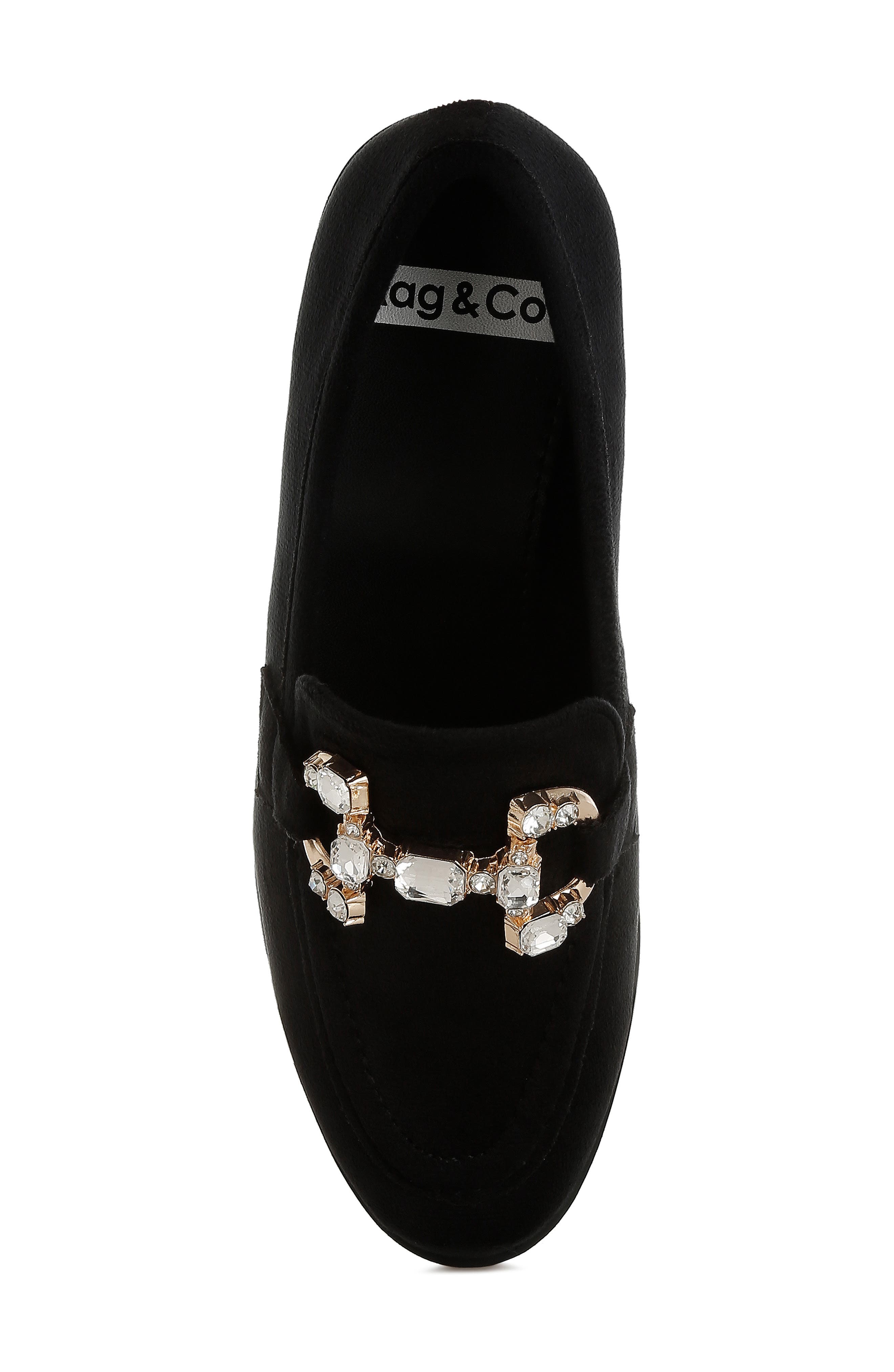 Rag & Co Maestro Bit Loafer, Alternate, color, Black