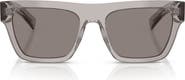 Prada 54mm Rectangular Sunglasses