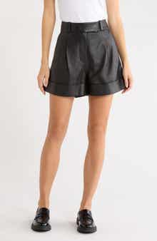 Neila Leather Shorts