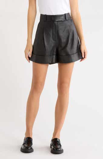Neila Leather Shorts