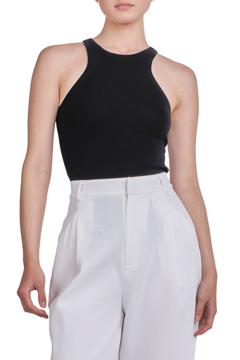 Basic Tank Top, Main, color, BLACK