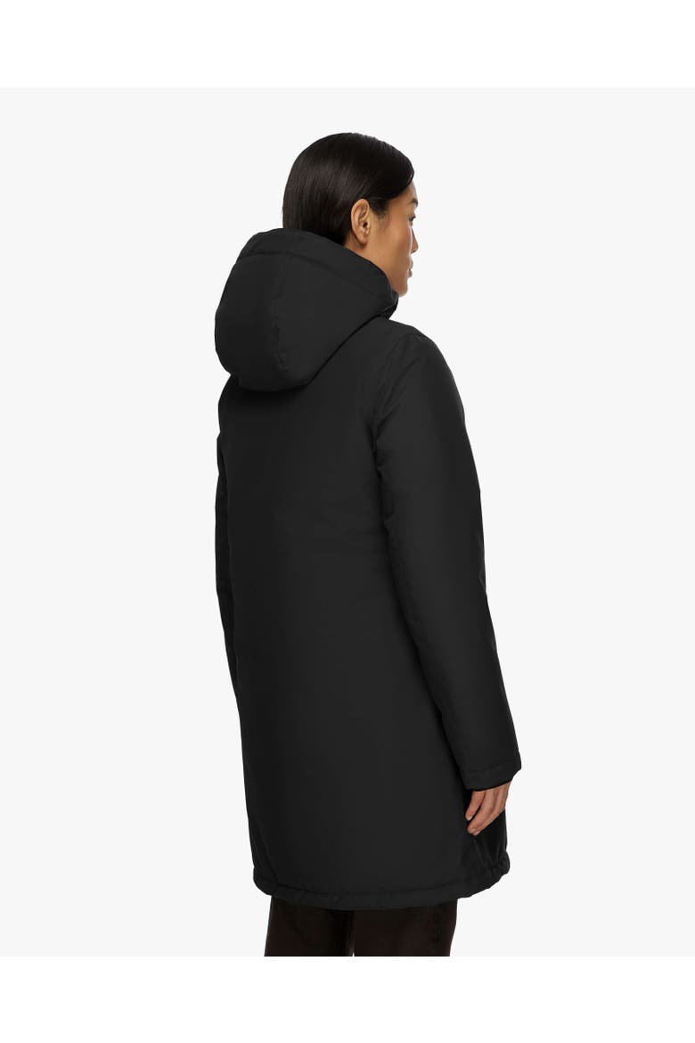 HEIDI | Hooded Down Winter Jacket, Alternate, color, Black