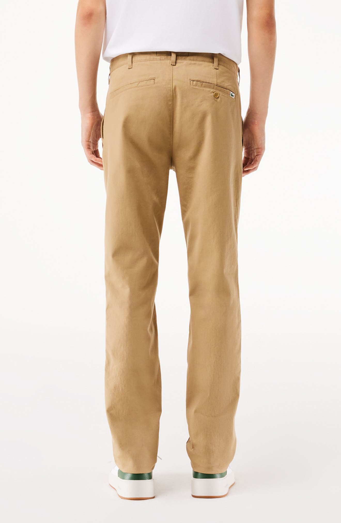Slim Fit Stretch Cotton Chinos - image 2