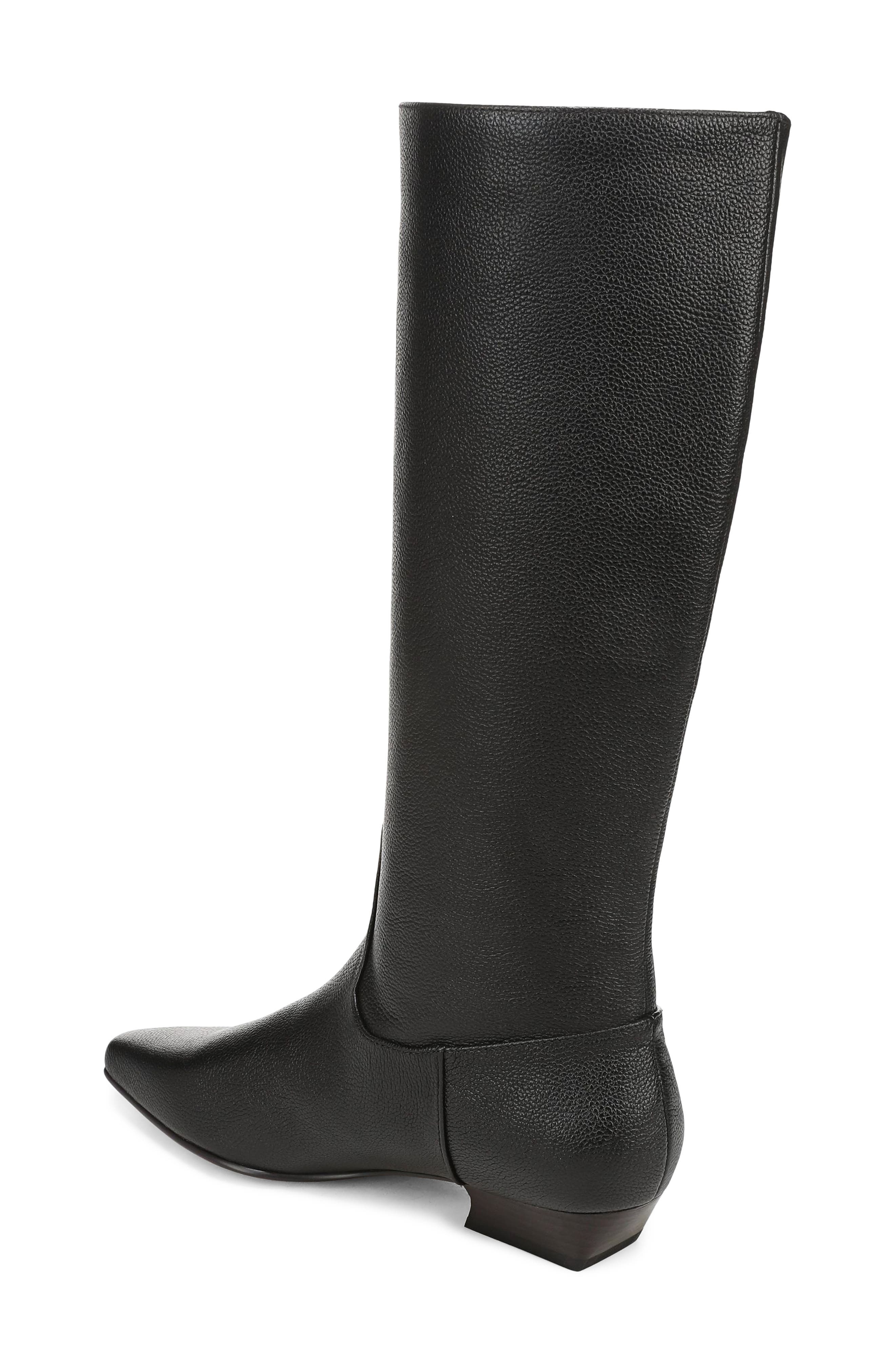 Addison Tall Boot, Alternate, color, BLACK LEATHER