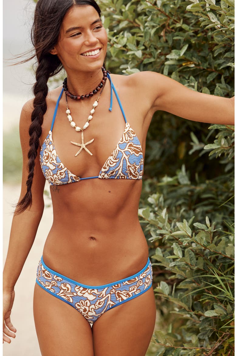 Frankie Print Swim Bottoms, Alternate, color, MOONLIT OASIS
