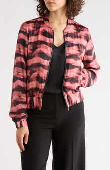 Tart Satin Bomber Jacket