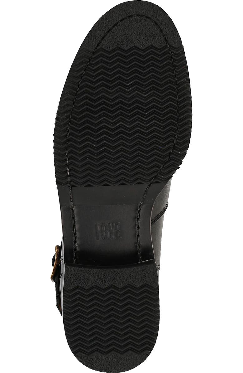 Frye Melissa Belted Knee High Riding Boot, Alternate, color, Black