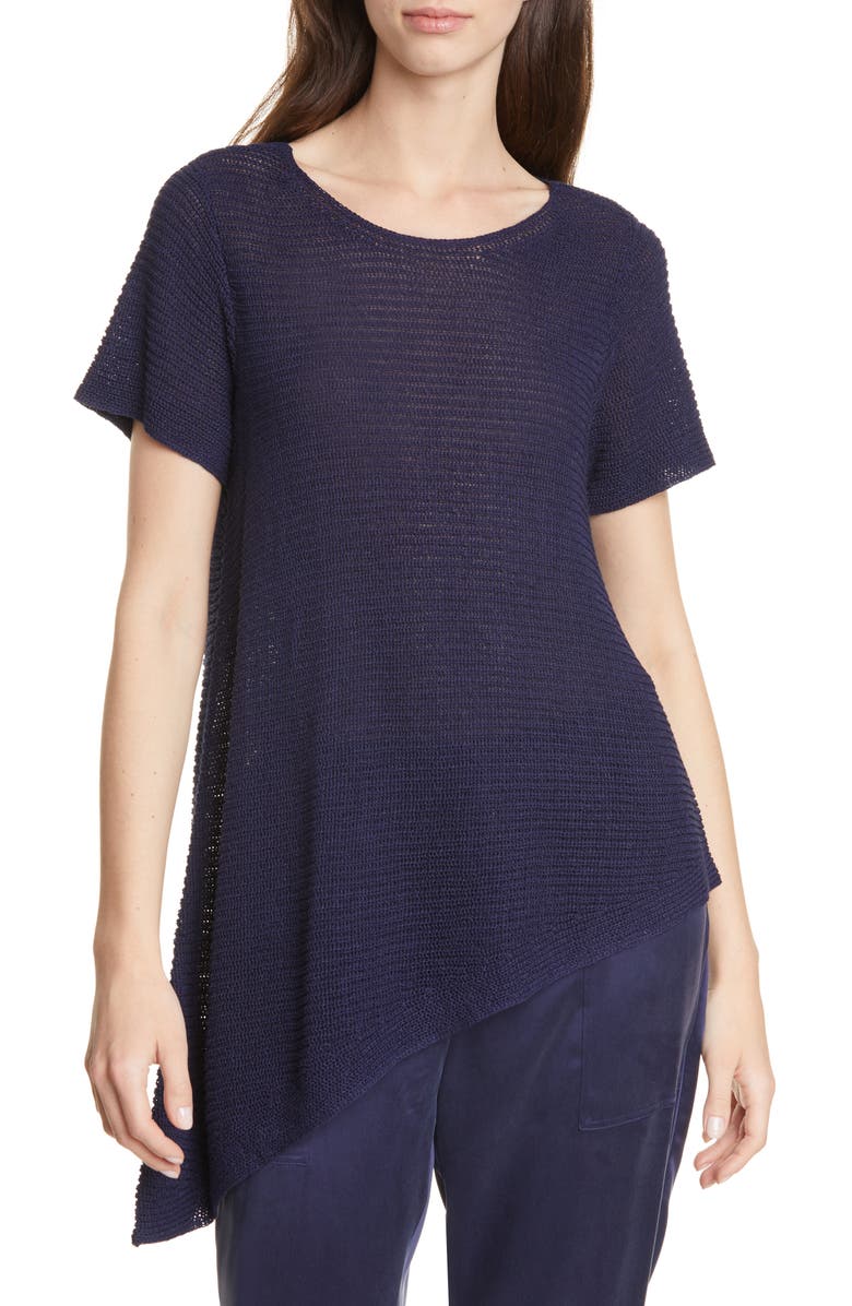 Eileen Fisher Asymmetrical Tunic, Main, color, 