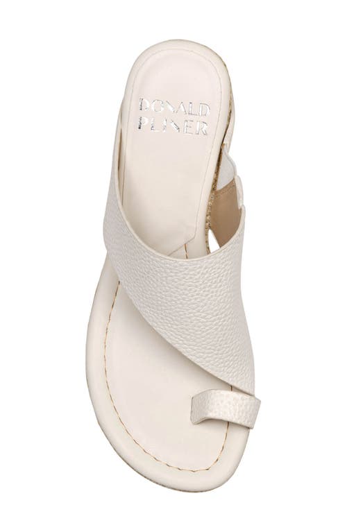 DONALD PLINER DONALD PLINER GYER LEATHER WEDGE SANDAL 