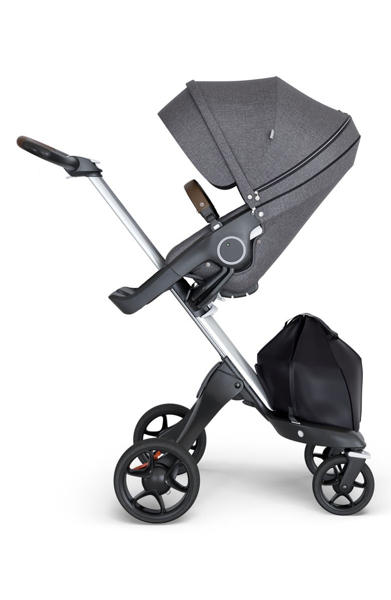 Stokke Xplory<sup>®</sup> Silver Chassis Stroller, Main, color,