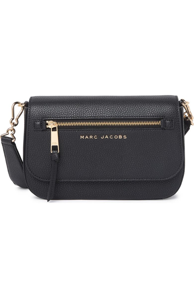 Marc Jacobs Leather Saddle Crossbody, Main, color,