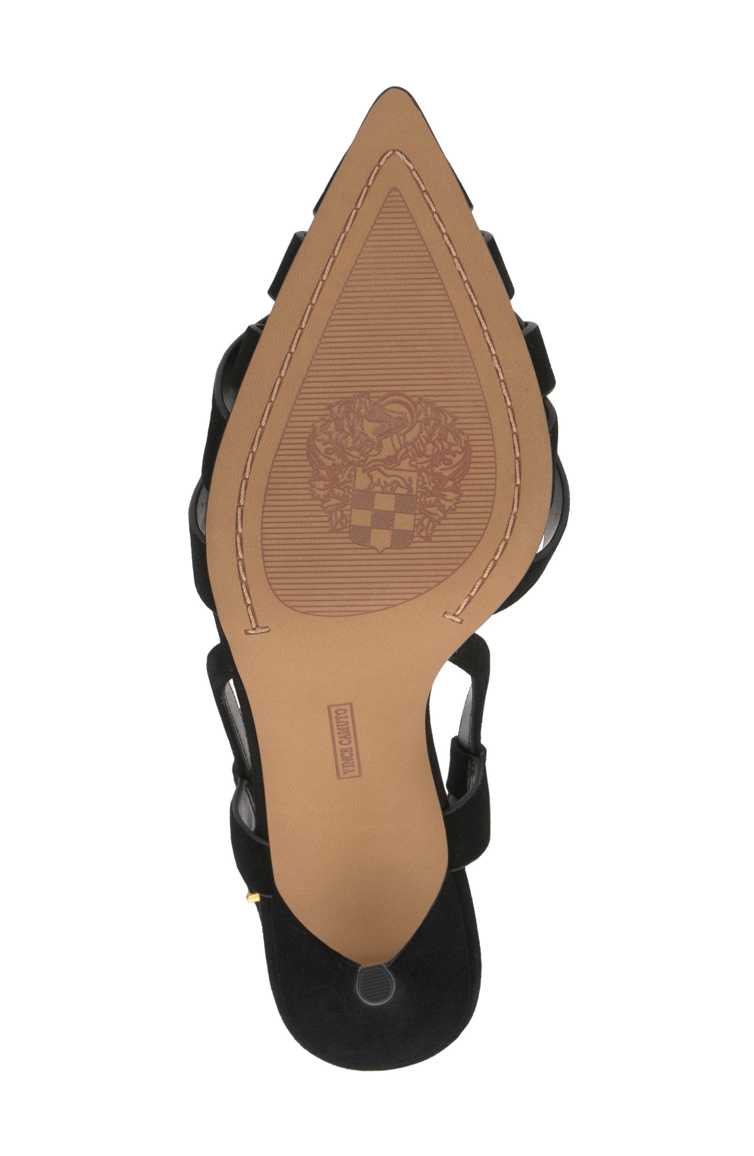 Vince Camuto Marsia Slingback Pointed Toe Pump, Alternate, color, Black