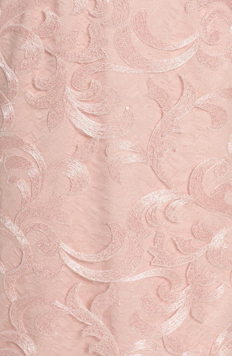 Vera Wang Asymmetrical Midi Dress, Alternate, color, 