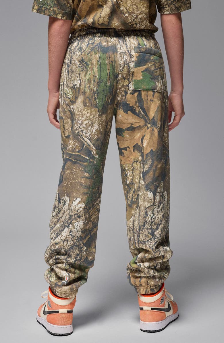 Jordan Kids' x Realtree MJ MVP Fleece Pants, Alternate, color, Medium Olive
