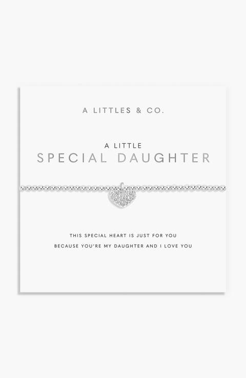 A Little 'Special Daughter' Bracelet