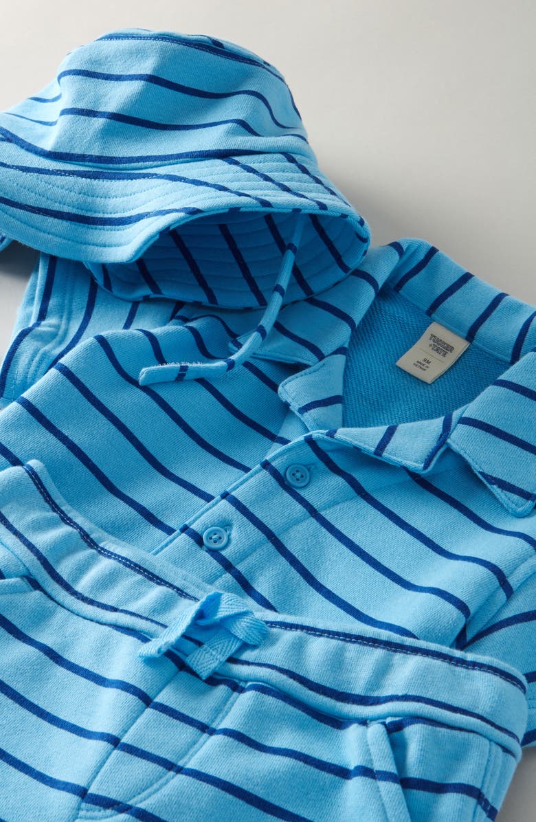 Tucker + Tate Shirt, Shorts & Hat Set, Alternate, color, 