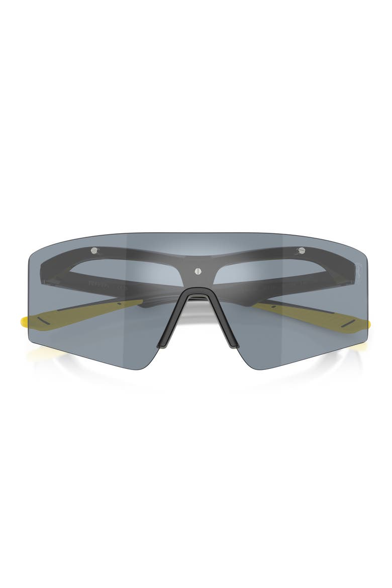 139mm Shield Wrap Sunglasses, Alternate, color, LIGHT BLUE SILVER