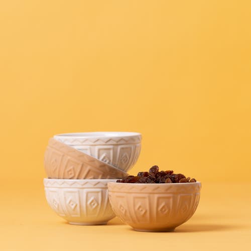 Mason Cash Cane Mini Prep Bowl Set, 4 Durable Stoneware Bowls For Kitchen Prep In Brown