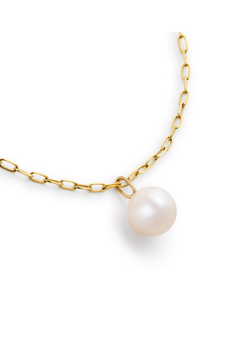 Ana Luisa Gold Pendant - Gold Round Pearl Necklace, Alternate, color,