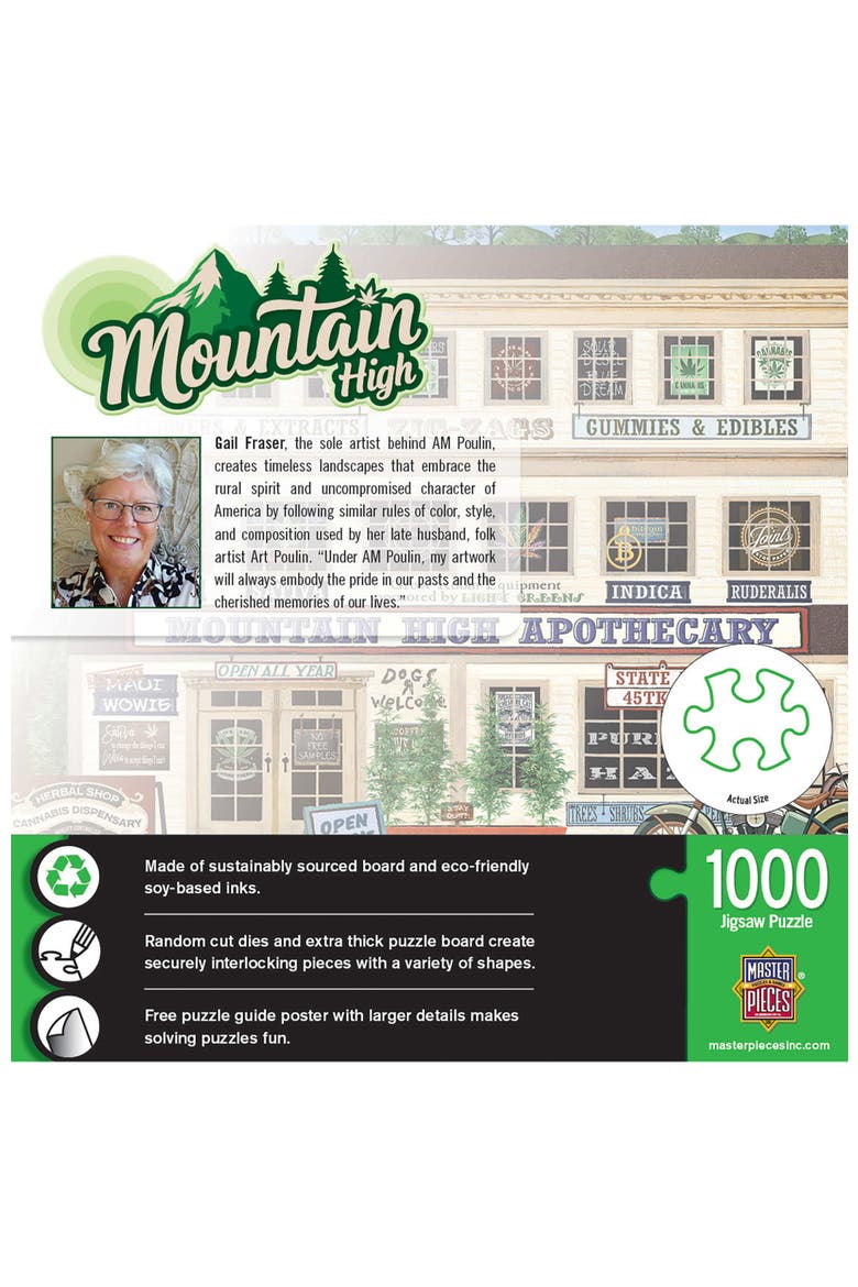 Mountain High 1000 Piece Jigsaw Puzzle, Alternate, color, Multicolor